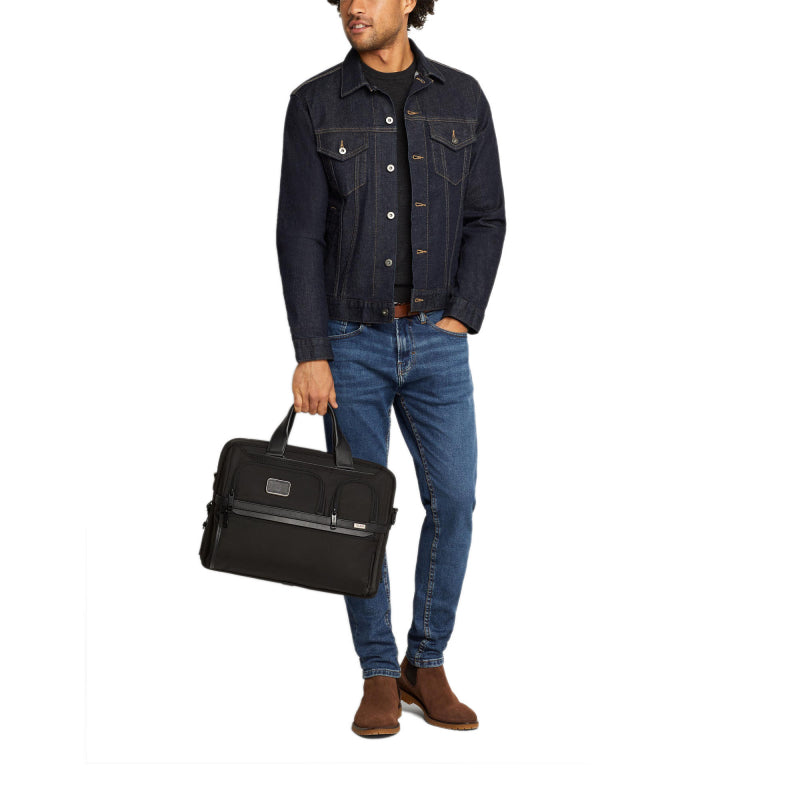 TUMI Expandable Organizer Laptop Brief