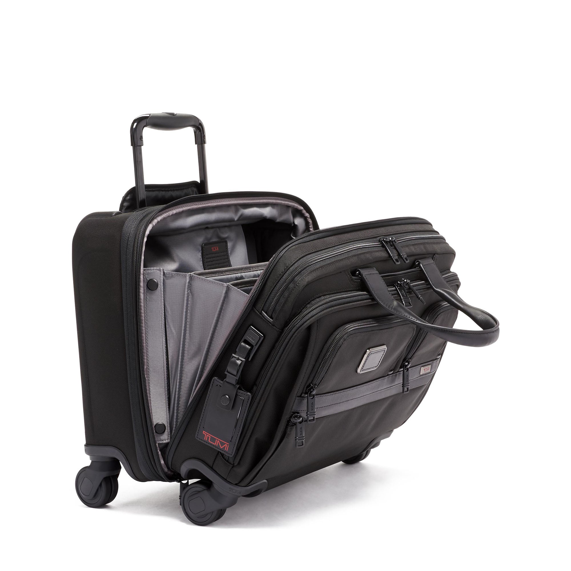 TUMI Deluxe 4 Wheeled Laptop Case Brief