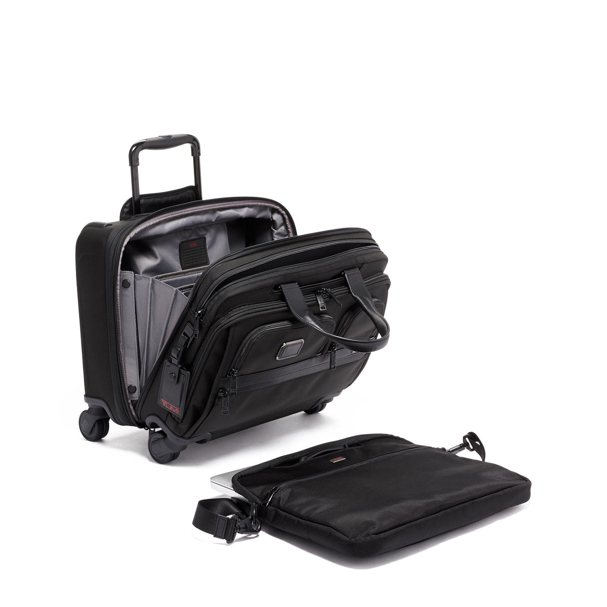 TUMI Deluxe 4 Wheeled Laptop Case Brief