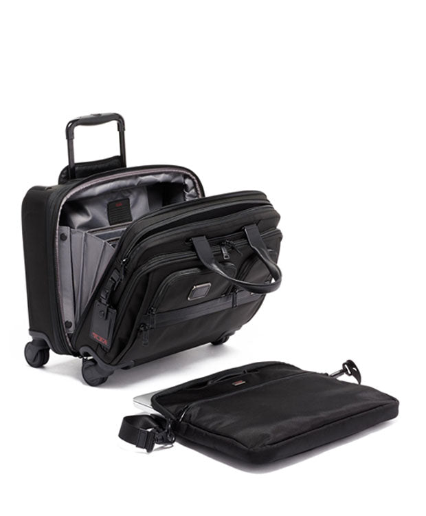 TUMI Deluxe 4 Wheeled Laptop Case Brief
