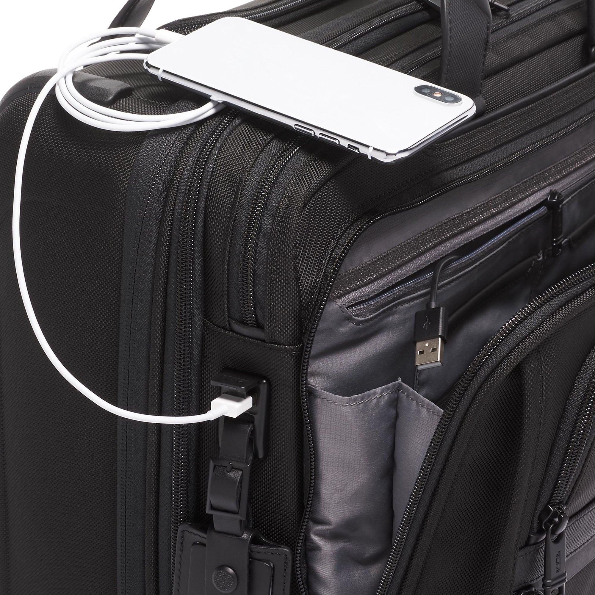 TUMI Deluxe 4 Wheeled Laptop Case Brief