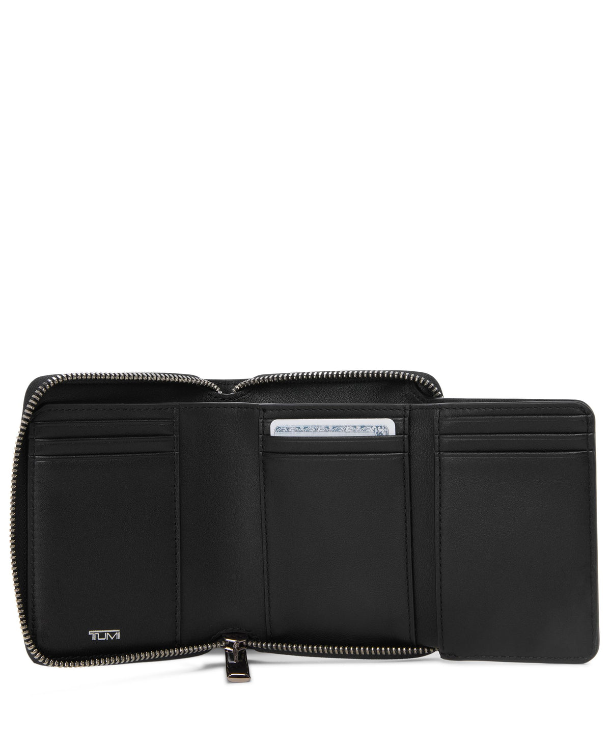 TUMI Trifold Zip-Around Wallet