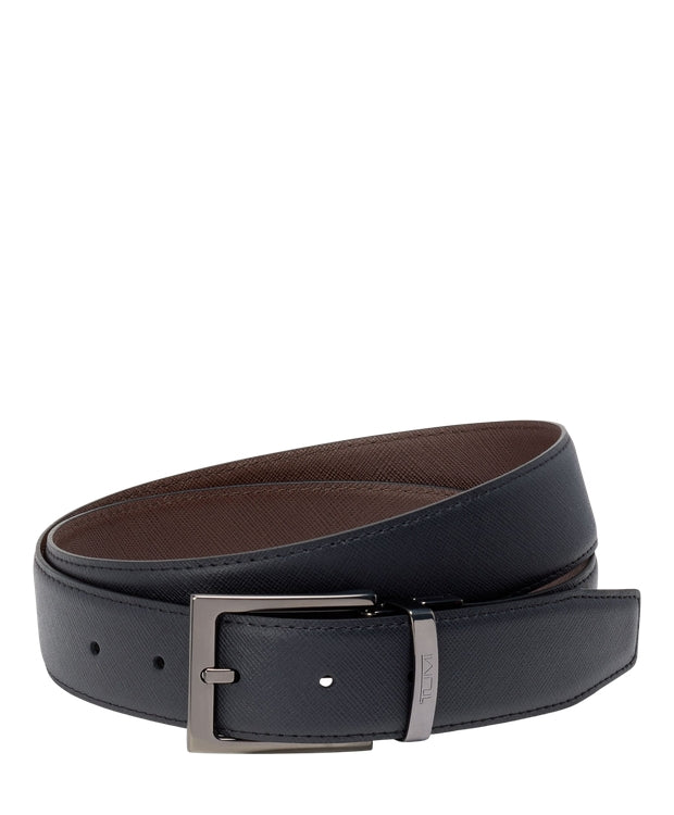 TUMI Rectangle Reversible Saffiano Leather Belt 35mm