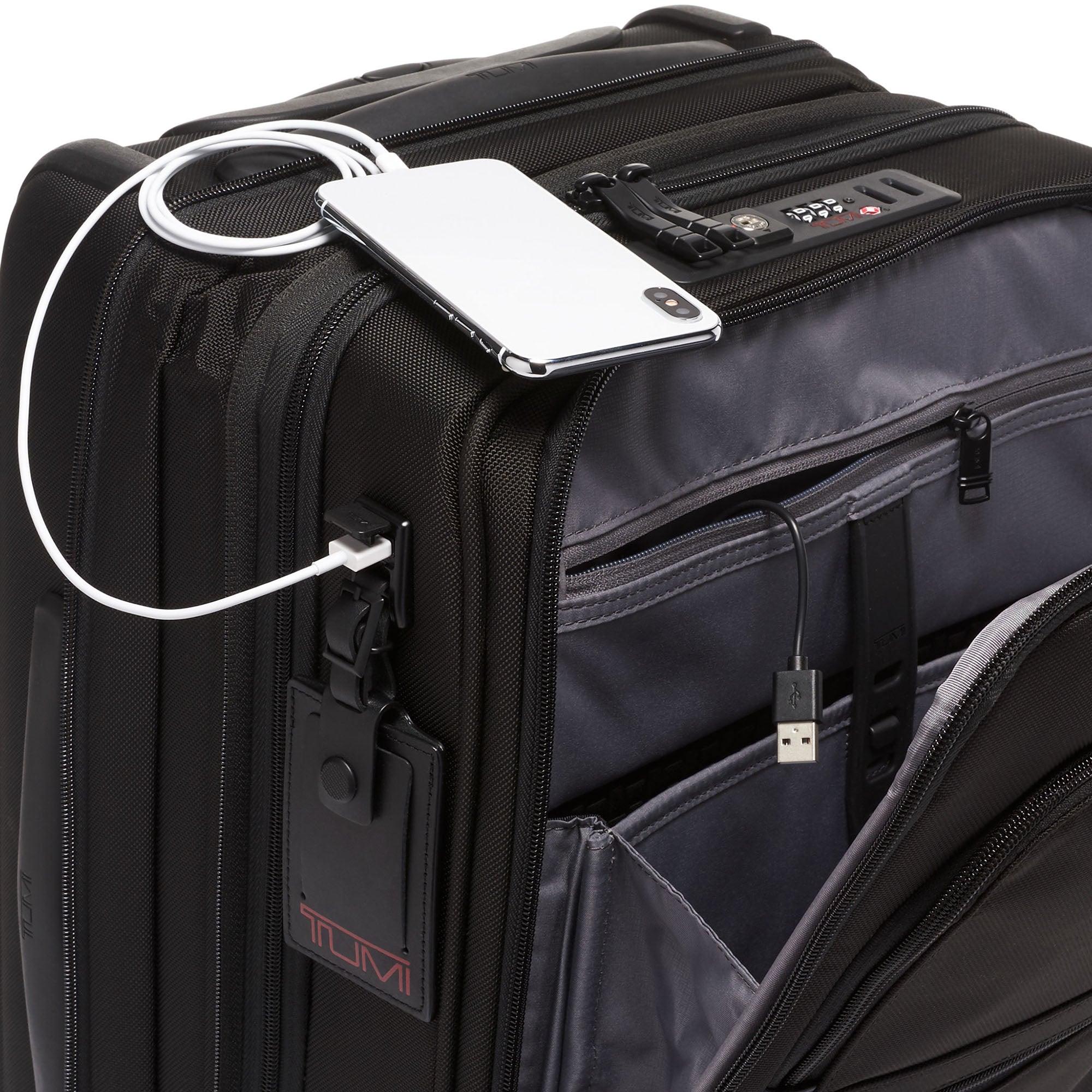 TUMI International Office 4 Wheeled Carry On