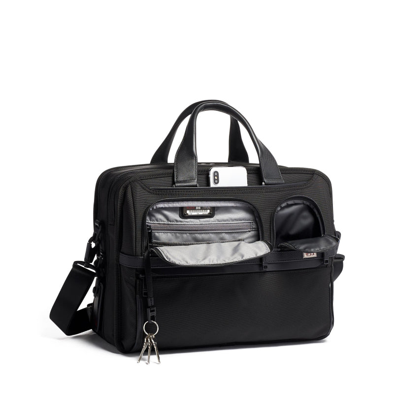 TUMI Expandable Organizer Laptop Brief