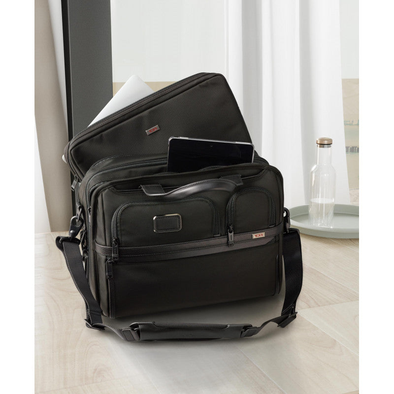 TUMI Expandable Organizer Laptop Brief