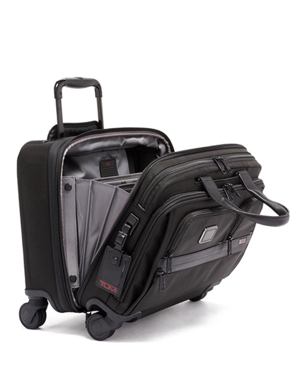 TUMI Deluxe 4 Wheeled Laptop Case Brief