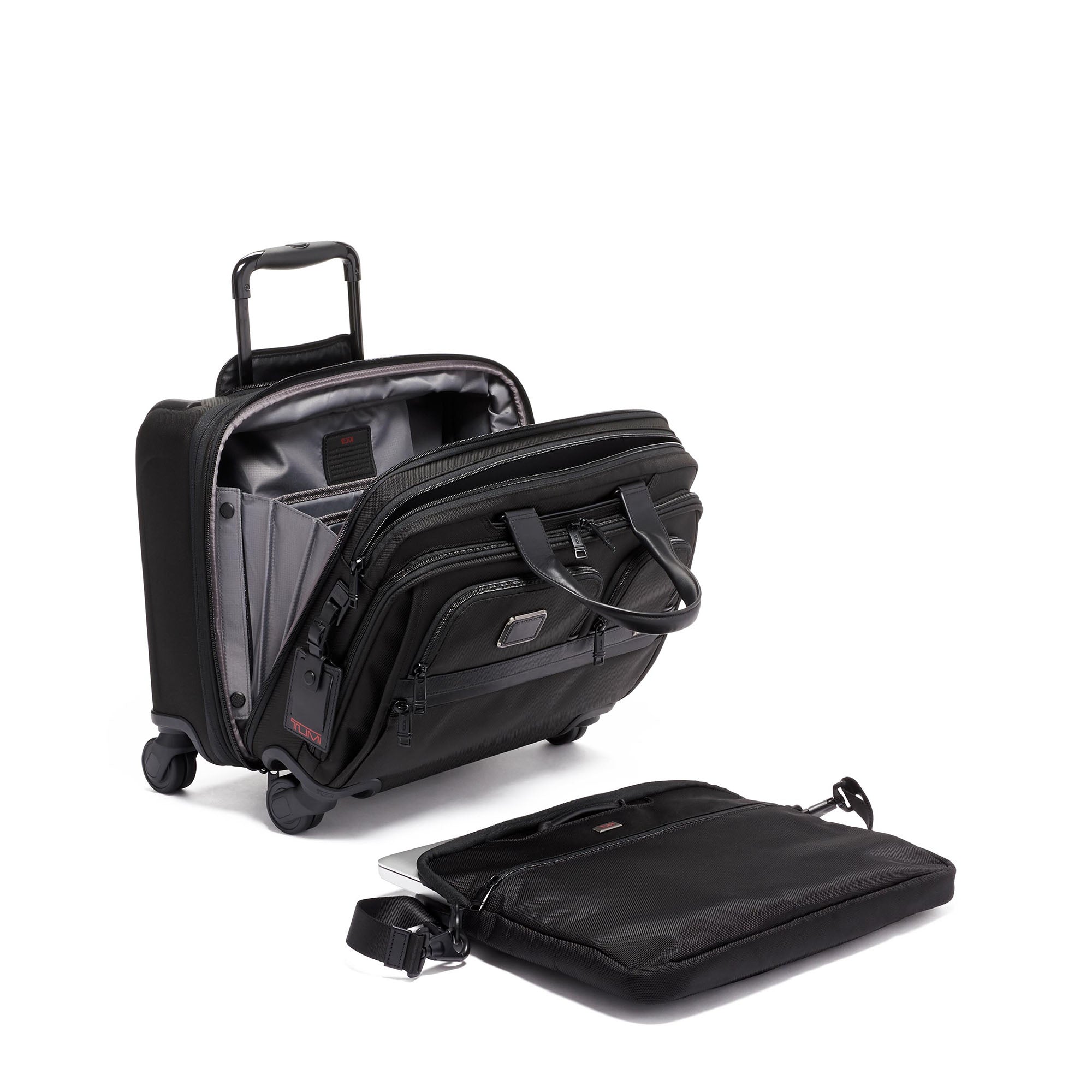 TUMI Deluxe 4 Wheeled Laptop Case Brief