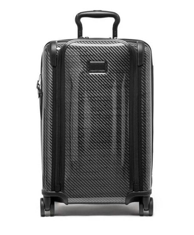 TUMI International Front Pocket Expandable 4 Wheeled Carry On
