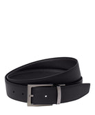 TUMI Rectangle Reversible Saffiano to Smooth Leather Belt, 35mm