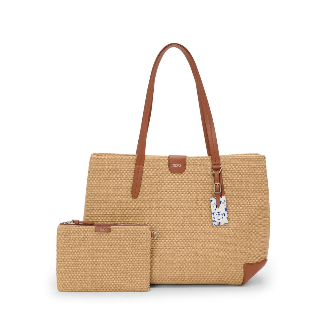 TUMI Milos Woven Tote